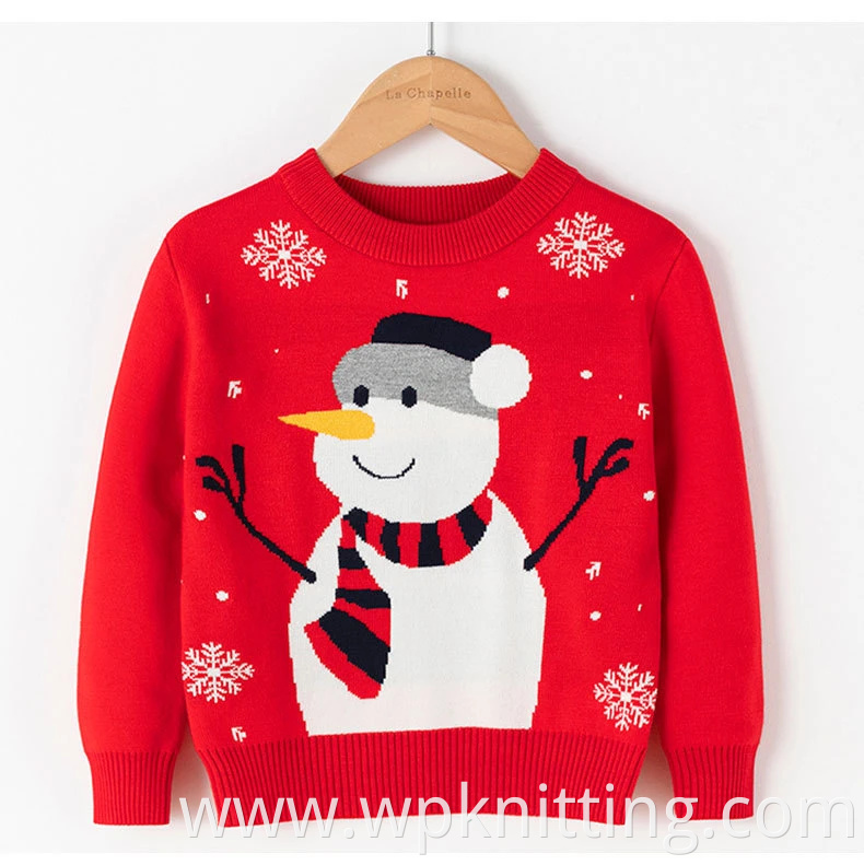 Winter Fashion Cusual Pullover Long Sleeve Christmas Baby Clothing